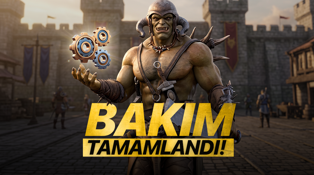 Sunucu Bakımı Tamamlandı